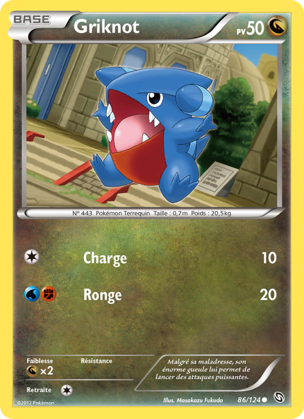 Griknot 86 — Dragons Exalted (French Pokémon TCG card)