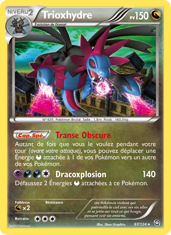 Trioxhydre 97 — Dragons Exalted (French Pokémon TCG card)