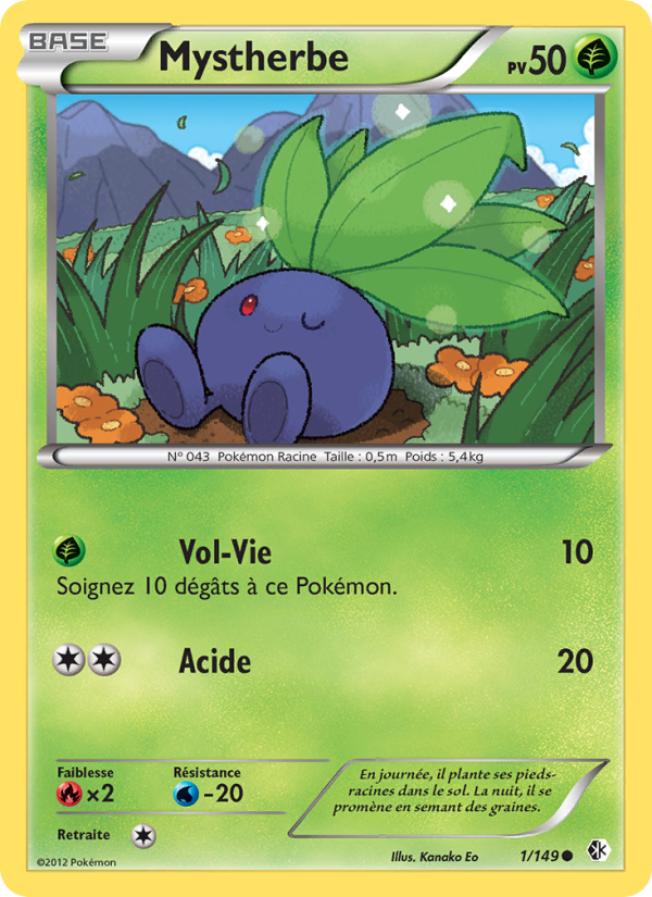 Mystherbe 1 — Boundaries Crossed (French Pokémon TCG card)