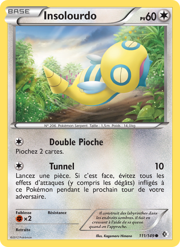 Insolourdo 111 — Boundaries Crossed (French Pokémon TCG card)