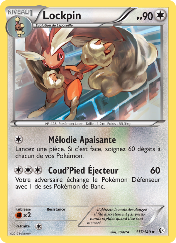 Lockpin 117 — Boundaries Crossed (French Pokémon TCG card)