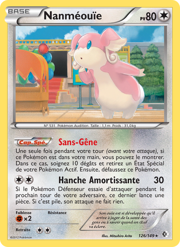 Nanméouïe 126 — Boundaries Crossed (French Pokémon TCG card)