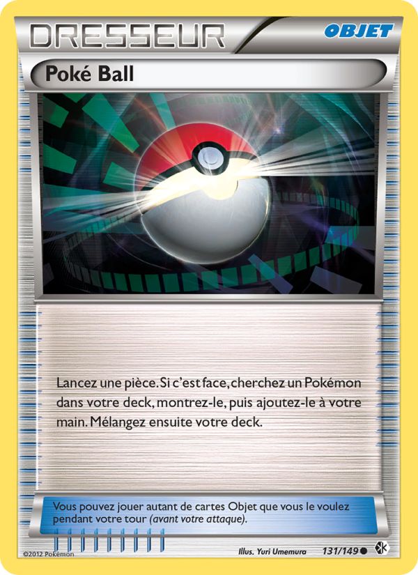 Poké Ball 131 — Boundaries Crossed (French Pokémon TCG card)