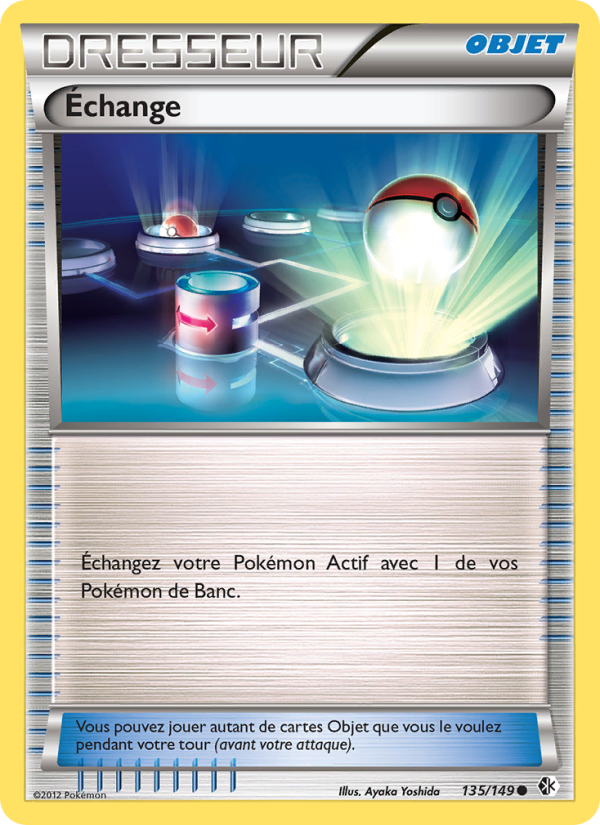 Échange 135 — Boundaries Crossed (French Pokémon TCG card)