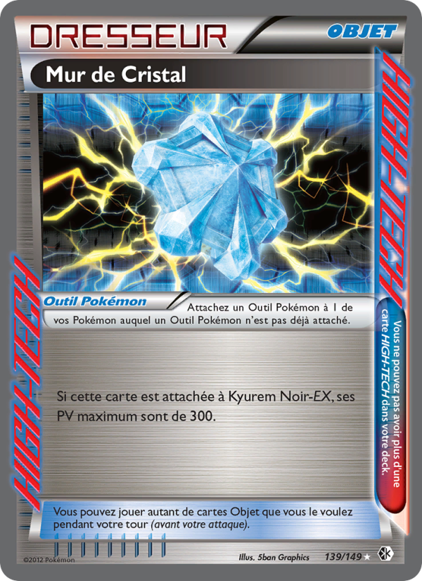 Mur de Cristal 139 — Boundaries Crossed (French Pokémon TCG card)