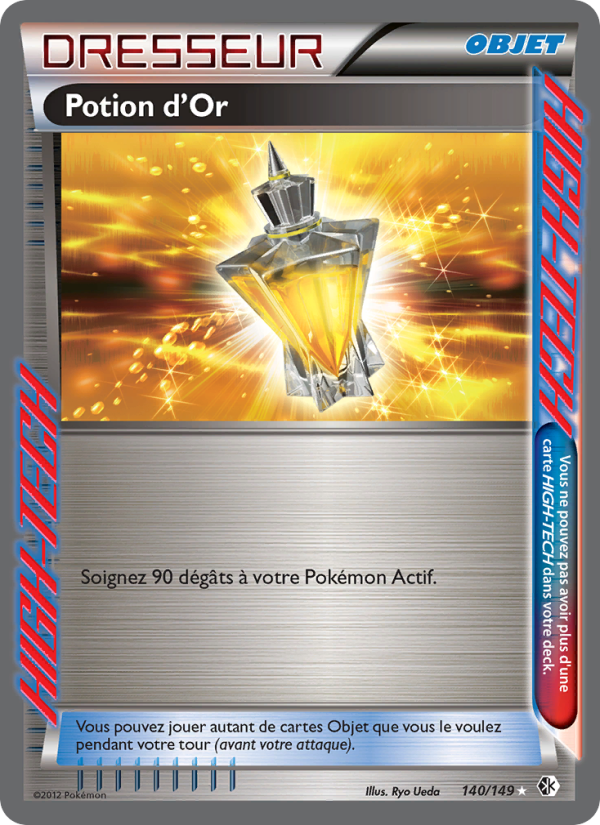 Potion d’Or 140 — Boundaries Crossed (French Pokémon TCG card)