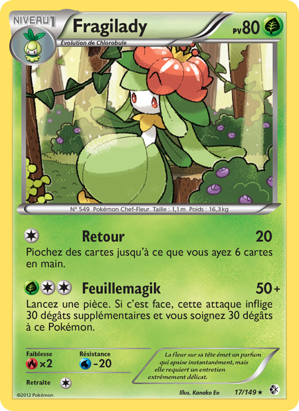 Fragilady 17 — Boundaries Crossed (French Pokémon TCG card)
