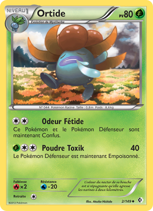 Ortide 2 — Boundaries Crossed (French Pokémon TCG card)