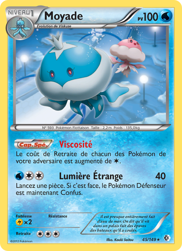Moyade 45 — Boundaries Crossed (French Pokémon TCG card)