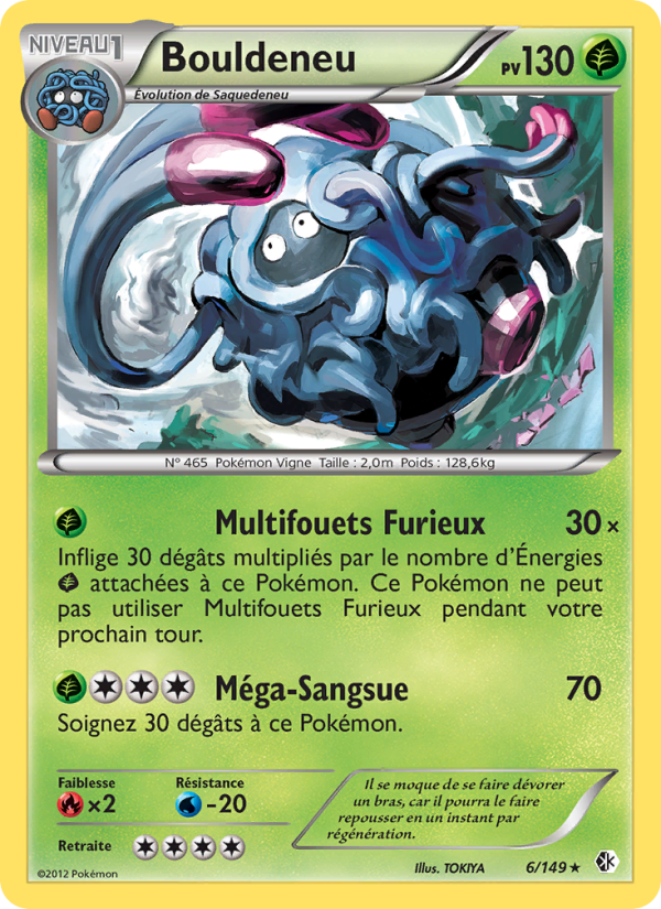 Bouldeneu 6 — Boundaries Crossed (French Pokémon TCG card)