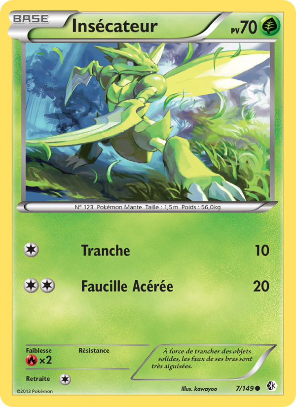 Insécateur 7 — Boundaries Crossed (French Pokémon TCG card)