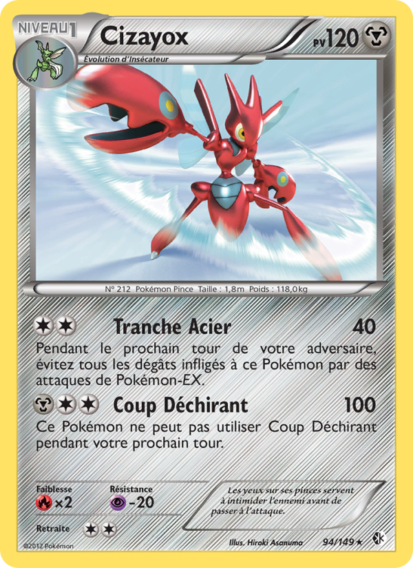 Cizayox 94 — Boundaries Crossed (French Pokémon TCG card)