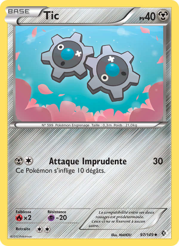 Tic 97 — Boundaries Crossed (French Pokémon TCG card)