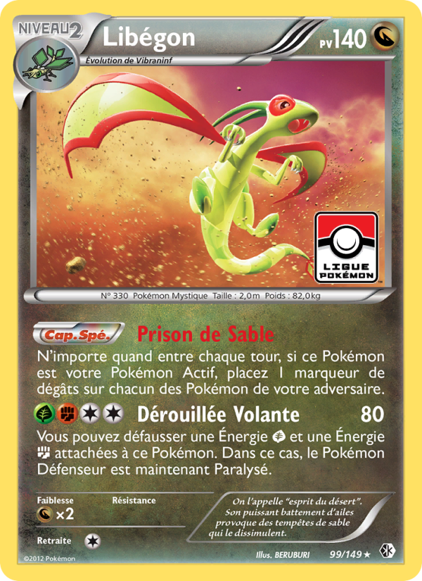 Libégon 99 — Boundaries Crossed (French Pokémon TCG card)