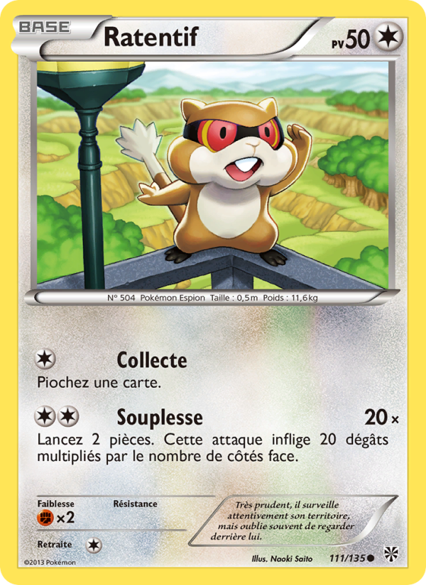 Ratentif 111 — Plasma Storm (French Pokémon TCG card)