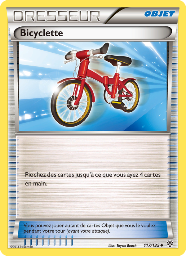 Bicyclette 117 — Plasma Storm (French Pokémon TCG card)