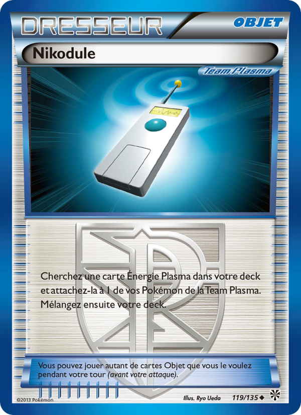 Nikodule 119 — Plasma Storm (French Pokémon TCG card)