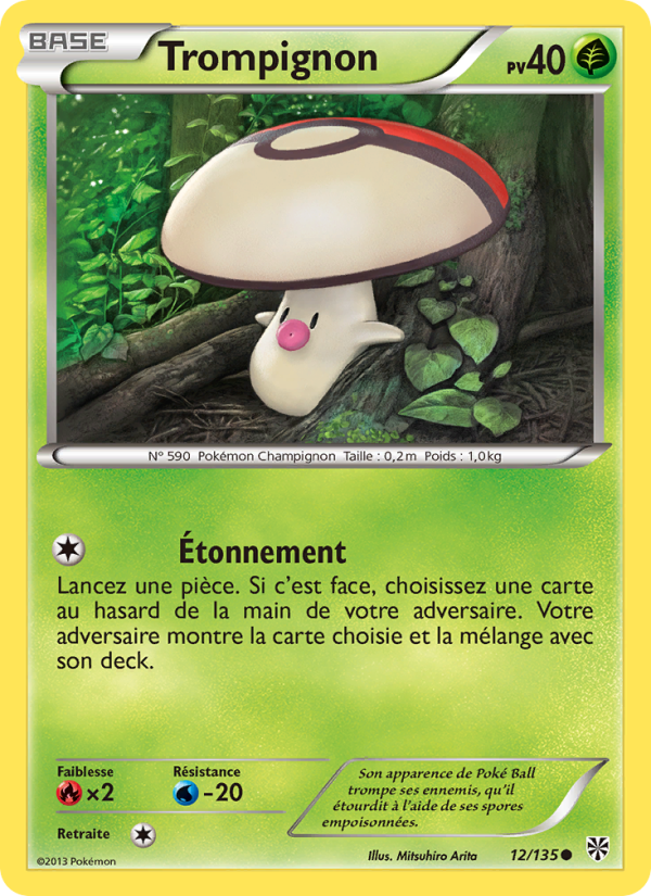 Trompignon 12 — Plasma Storm (French Pokémon TCG card)