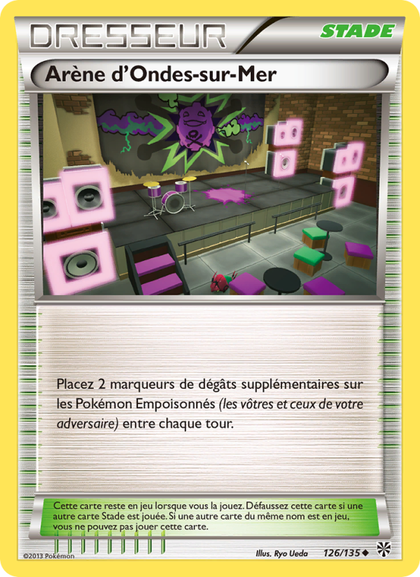 Arène d’Ondes-sur-Mer 126 — Plasma Storm (French Pokémon TCG card)
