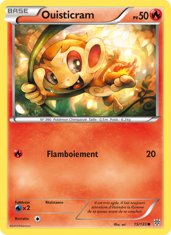 Ouisticram 15 — Plasma Storm (French Pokémon TCG card)