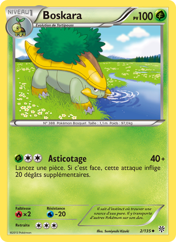Boskara 2 — Plasma Storm (French Pokémon TCG card)