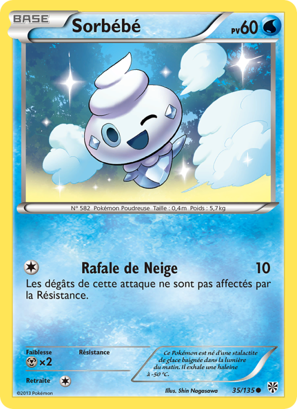Sorbébé 35 — Plasma Storm (French Pokémon TCG card)