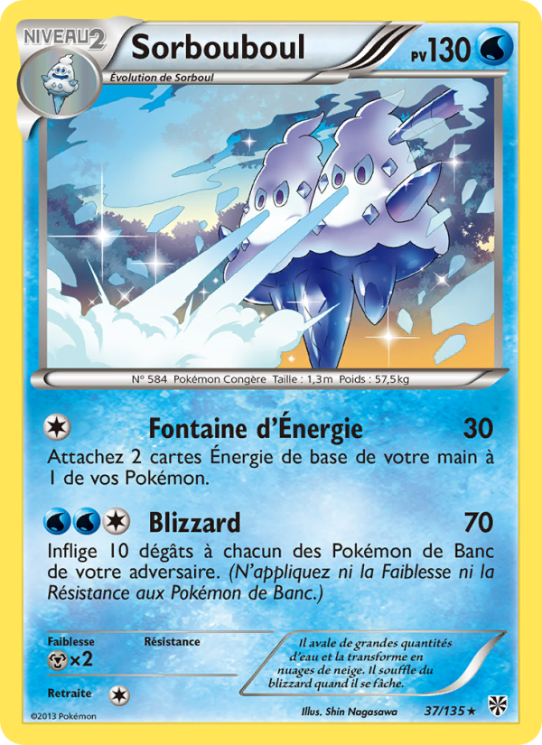 Sorbouboul 37 — Plasma Storm (French Pokémon TCG card)