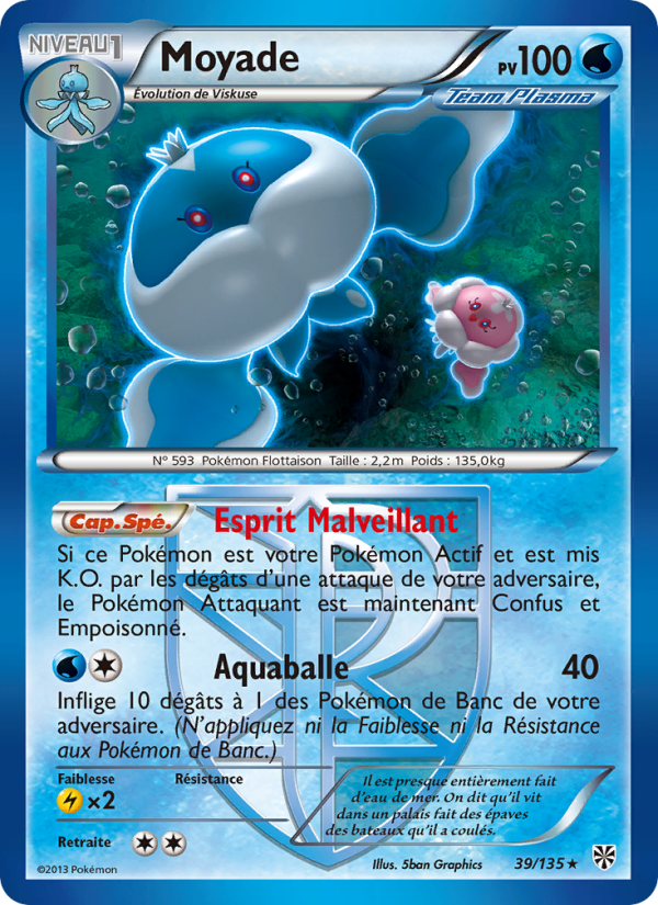 Moyade 39 — Plasma Storm (French Pokémon TCG card)