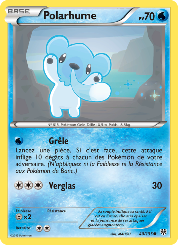 Polarhume 40 — Plasma Storm (French Pokémon TCG card)