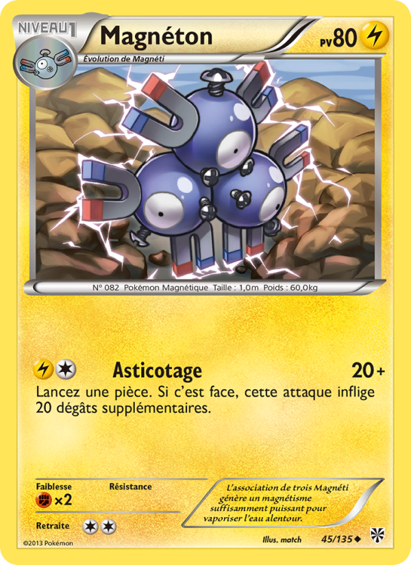 Magnéton 45 — Plasma Storm (French Pokémon TCG card)
