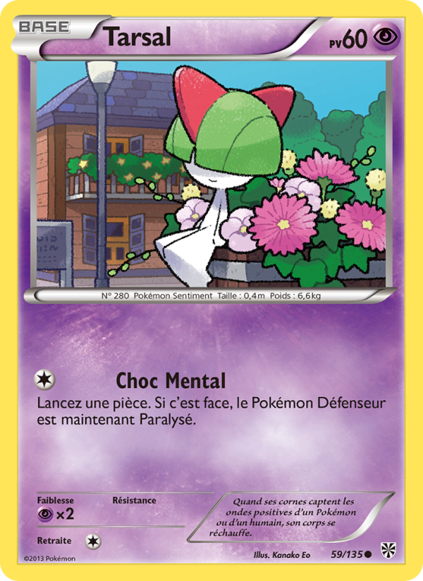 Tarsal 59 — Plasma Storm (French Pokémon TCG card)