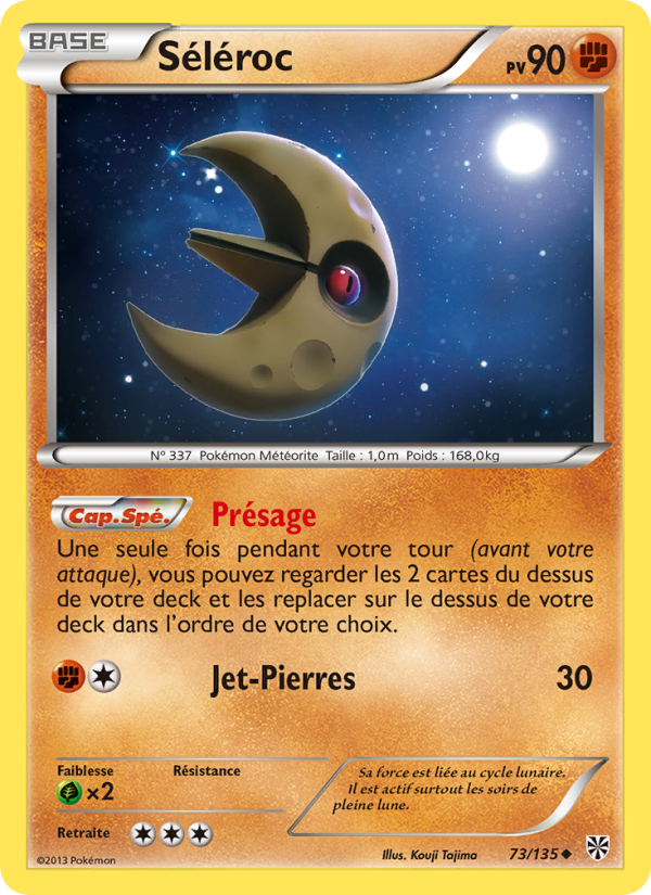 Séléroc 73 — Plasma Storm (French Pokémon TCG card)