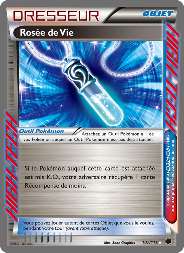 Rosée de Vie 107 — Plasma Freeze (French Pokémon TCG card)