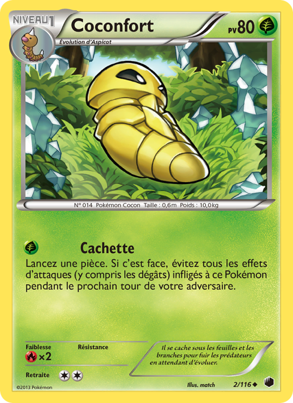 Coconfort 2 — Plasma Freeze (French Pokémon TCG card)