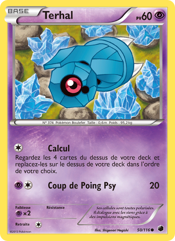 Terhal 50 — Plasma Freeze (French Pokémon TCG card)