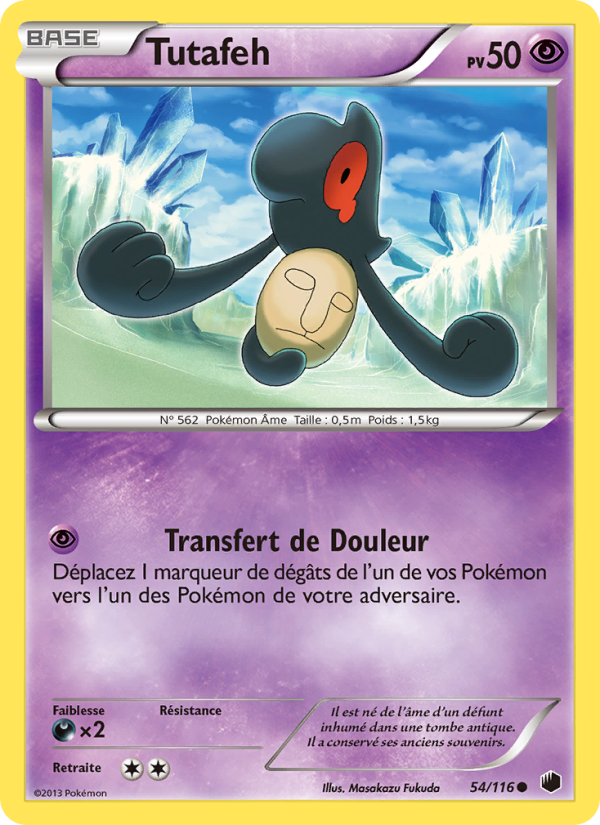 Tutafeh 54 — Plasma Freeze (French Pokémon TCG card)