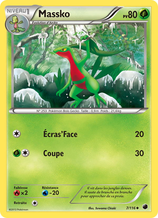 Massko 7 — Plasma Freeze (French Pokémon TCG card)