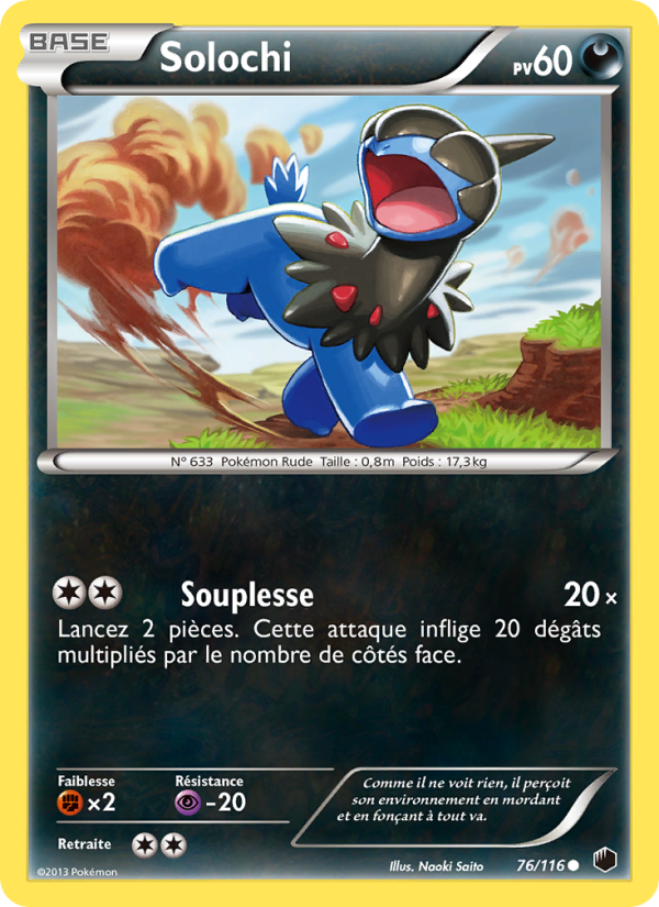Solochi 76 — Plasma Freeze (French Pokémon TCG card)