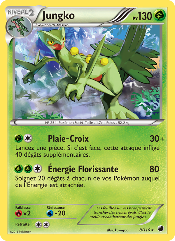 Jungko 8 — Plasma Freeze (French Pokémon TCG card)