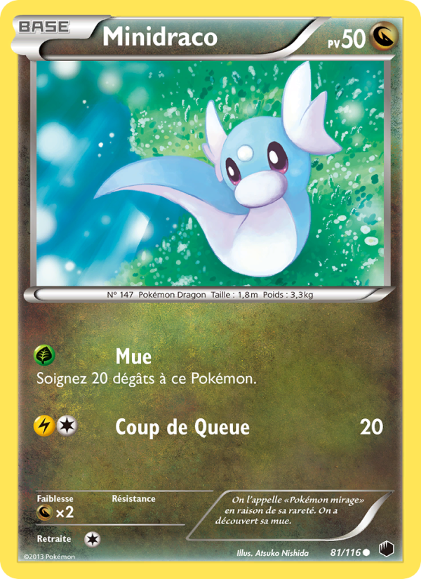 Minidraco 81 — Plasma Freeze (French Pokémon TCG card)
