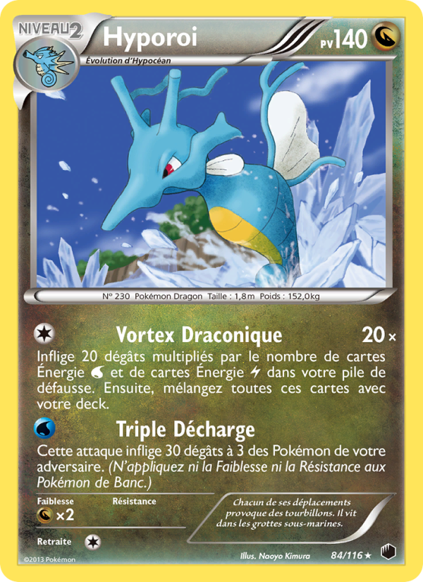 Hyporoi 84 — Plasma Freeze (French Pokémon TCG card)