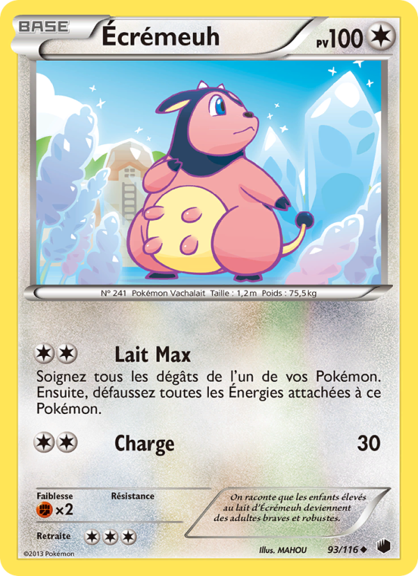 Écrémeuh 93 — Plasma Freeze (French Pokémon TCG card)