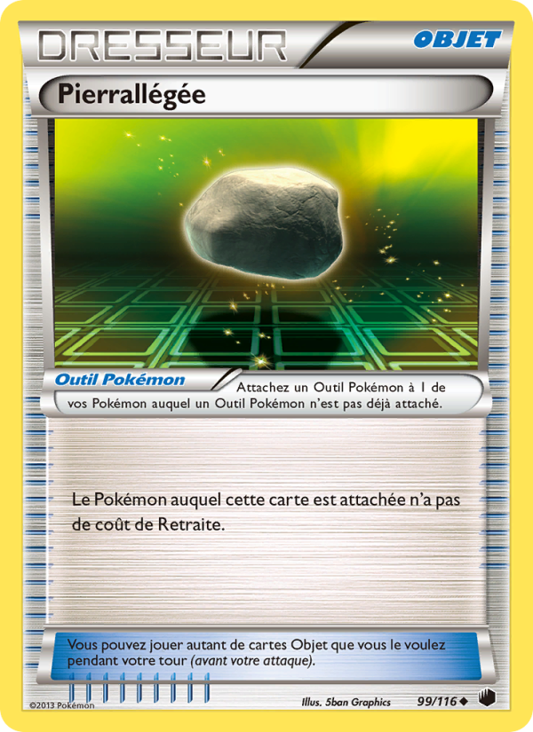 Pierrallégée 99 — Plasma Freeze (French Pokémon TCG card)