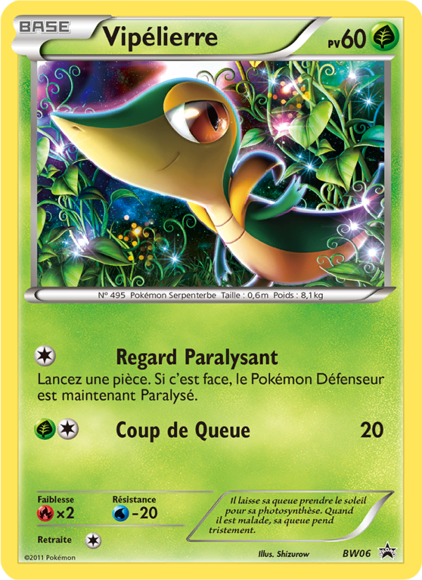 Vipélierre BW06 — Black & White Promos (French Pokémon TCG card)