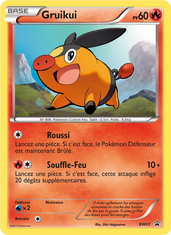 Gruikui BW07 — Black & White Promos (French Pokémon TCG card)
