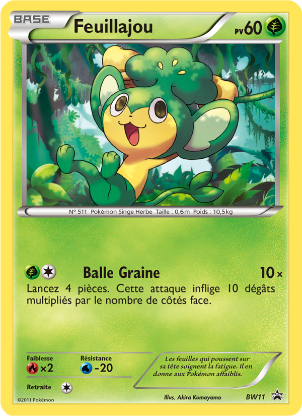 Feuillajou BW11 — Black & White Promos (French Pokémon TCG card)