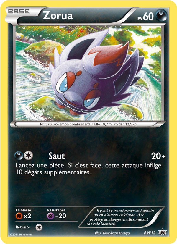 Zorua BW12 — Black & White Promos (French Pokémon TCG card)