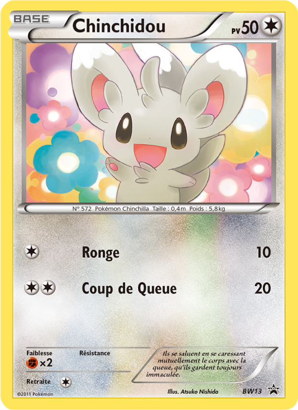 Chinchidou BW13 — Black & White Promos (French Pokémon TCG card)
