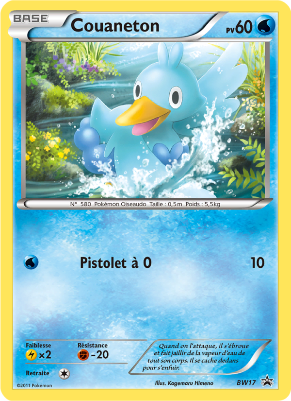 Couaneton BW17 — Black & White Promos (French Pokémon TCG card)