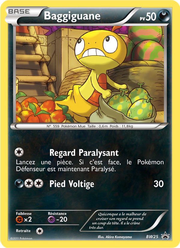 Baggiguane BW25 — Black & White Promos (French Pokémon TCG card)